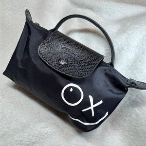 Longchamp x André Saraiva Le Pliage Mini Pouch